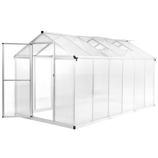 Greenhouse Aluminium 362x190x195 cm 13,41 m³
