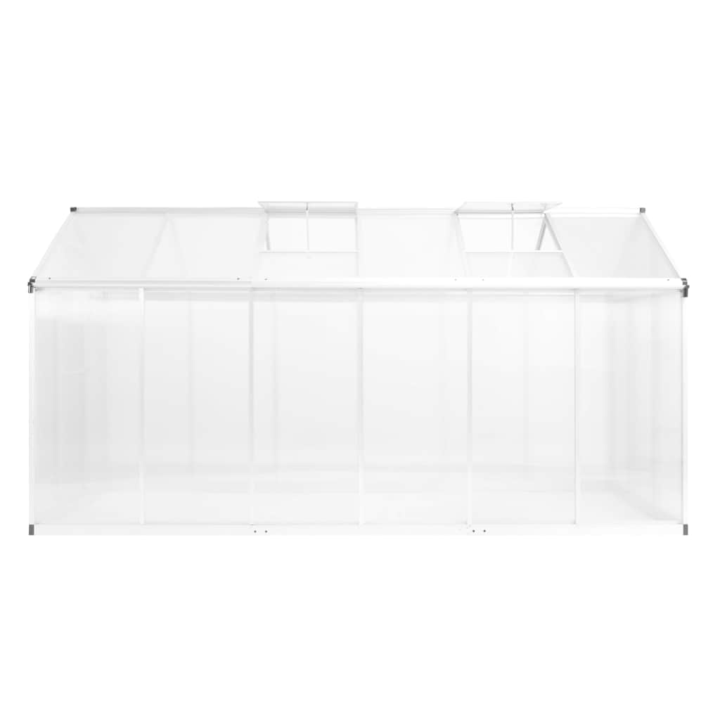 Greenhouse Aluminium 362x190x195 cm 13,41 m³