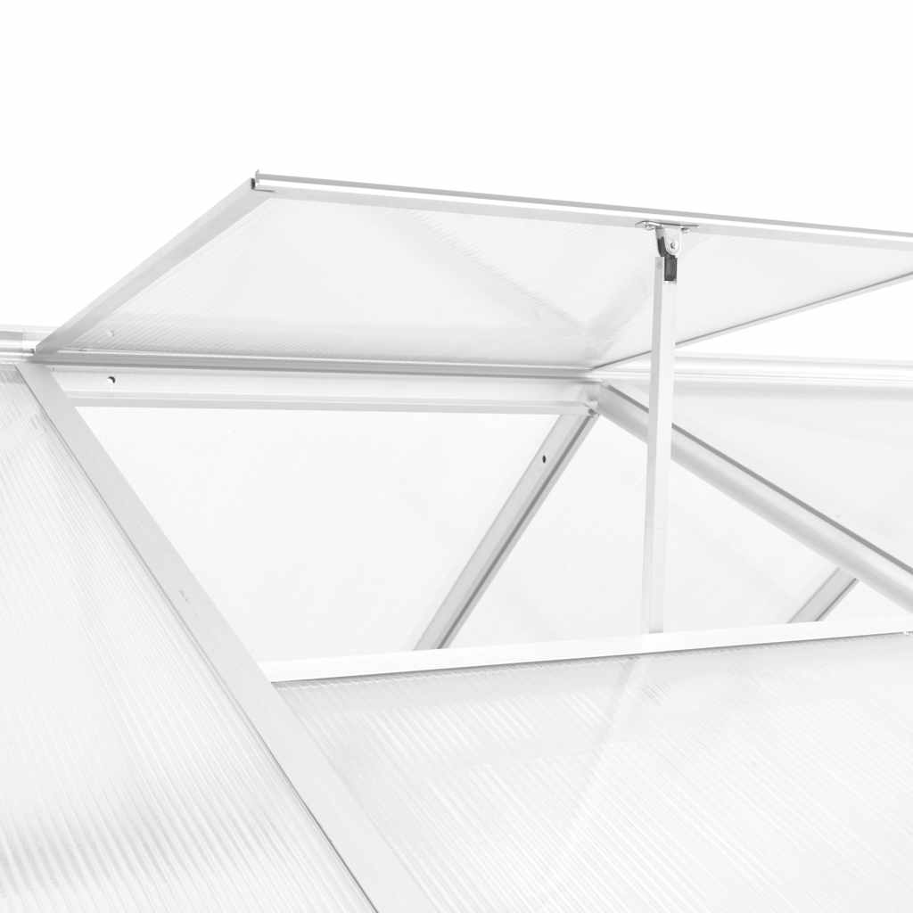 Greenhouse Aluminium 362x190x195 cm 13,41 m³