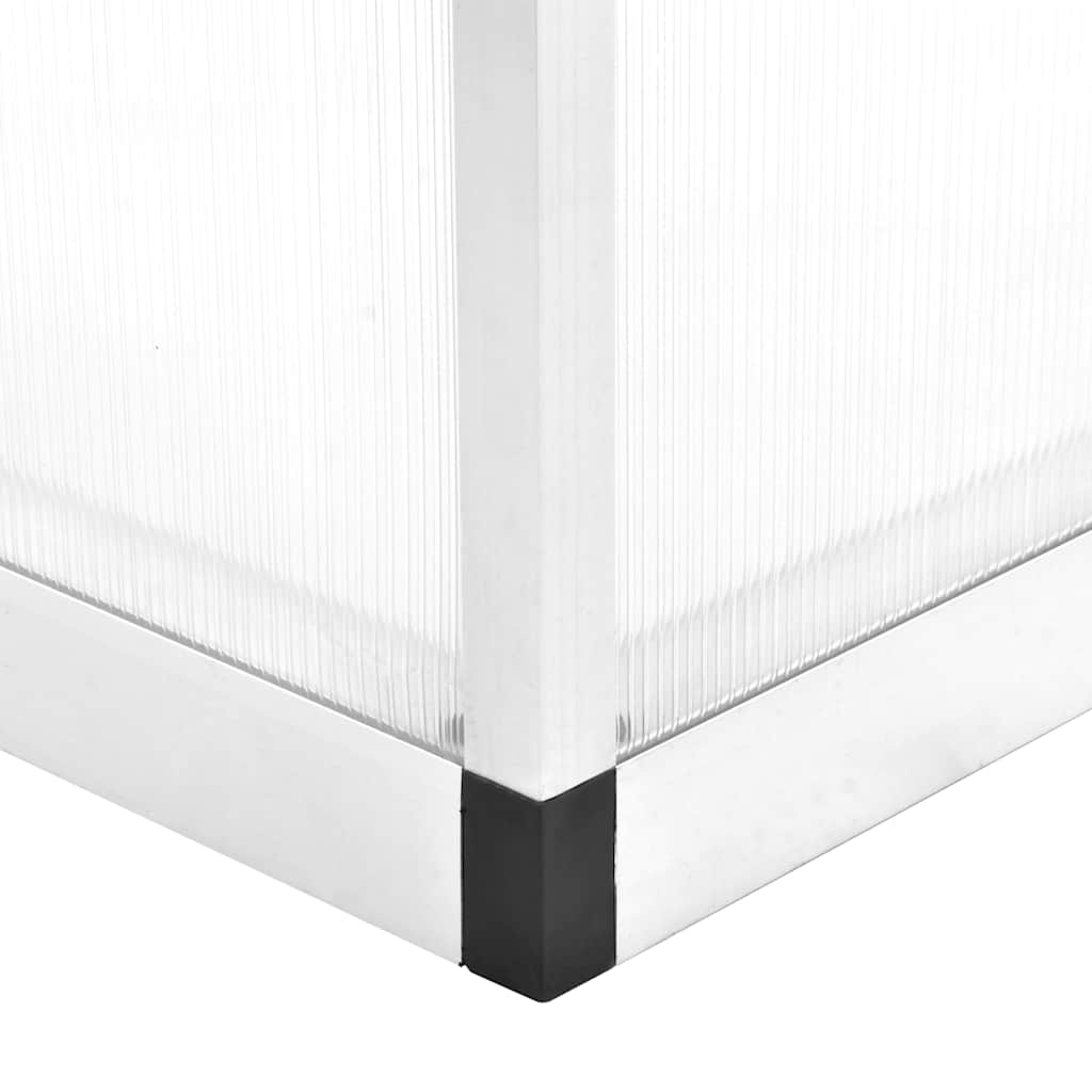 Greenhouse Aluminium 362x190x195 cm 13,41 m³
