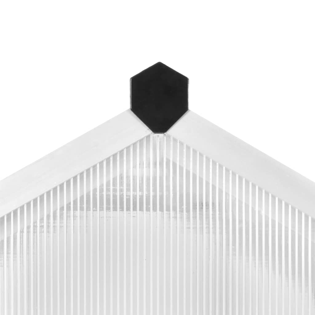 Greenhouse Aluminium 362x190x195 cm 13,41 m³