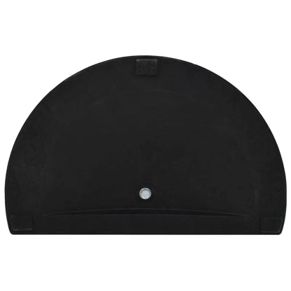 Parasol Base | Black | Polyresin | Standard | Decorative Inlays