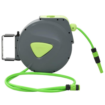 143897 vidaXL Automatic Retractable Water Hose Reel Wall Mounted 20+2 m