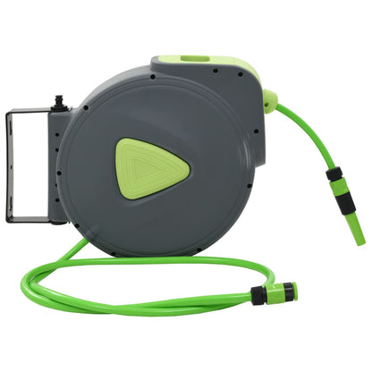 Automatic Retractable Water Hose Reel Wall Mounted 30+2 m