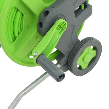Water Hose Reel with Wheels 45+2 m