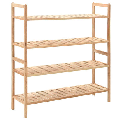 Shoe Rack | Brown | Solid walnut wood | Medium | Shoe Rack | Rectangular