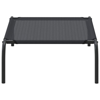 Dog Bed | Black | Textilene and Powder-Coated Steel | Small | Dog Bed
