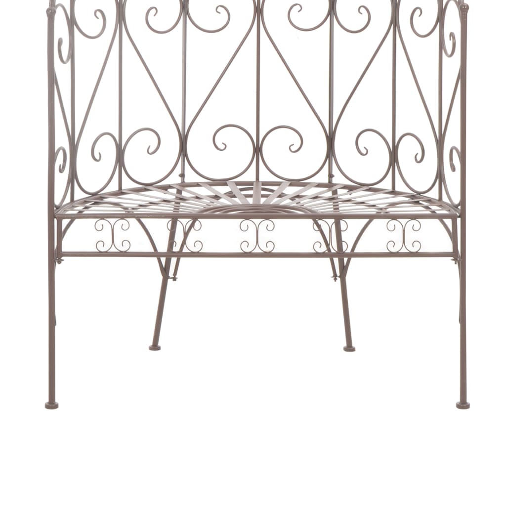 Garden Bench | Antique Brown | Wrought iron | 95 cm | Tough