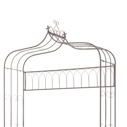 Garden Bench | Antique brown | Wrought iron | Standard size for two