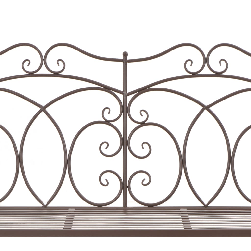 Garden Bench | Antique brown | Wrought iron | Medium | Garden Bench