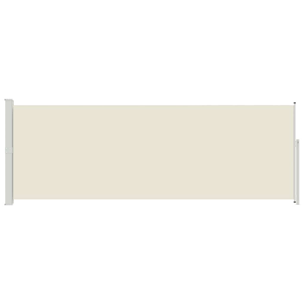 Retractable Side Awning 160 x 500 cm Cream