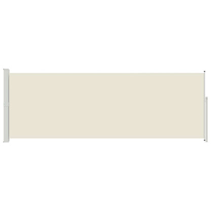 Retractable Side Awning 160 x 500 cm Cream