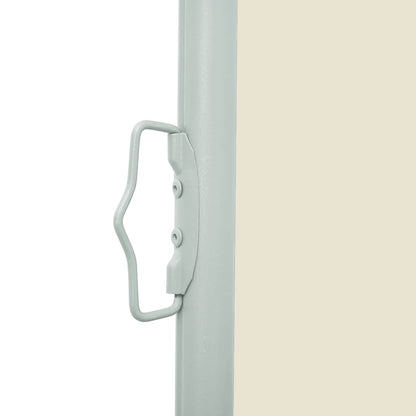 Retractable Side Awning 160 x 514 cm Cream