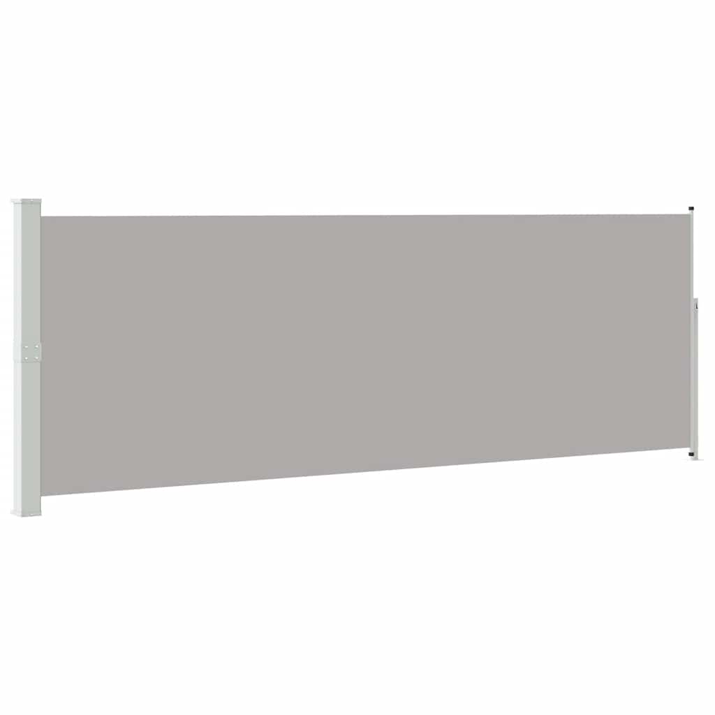 Side Awning | Grey | Steel frame, 100% polyester fabric with PU coating
