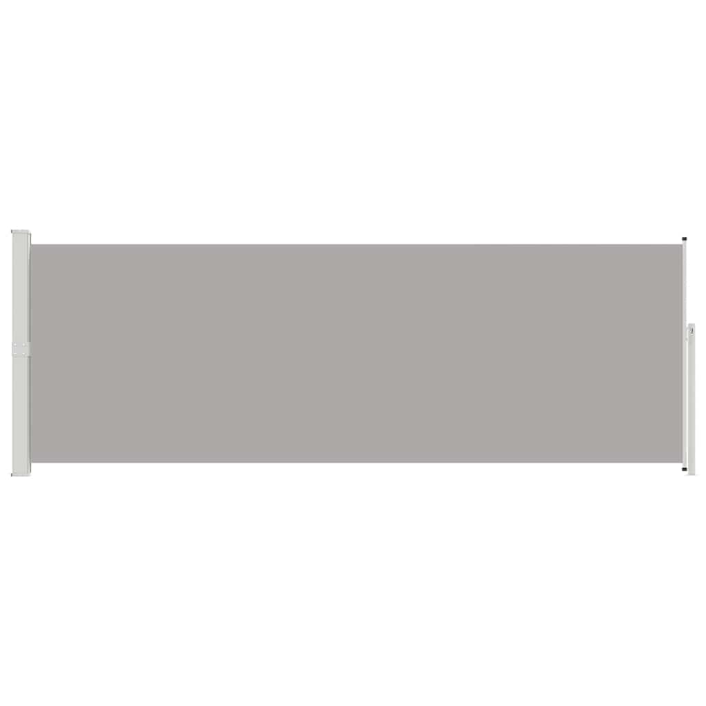 Side Awning | Grey | Steel frame, 100% polyester fabric with PU coating