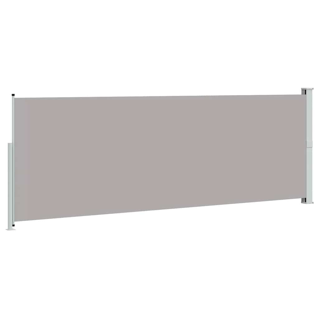Side Awning | Grey | Steel frame, 100% polyester fabric with PU coating