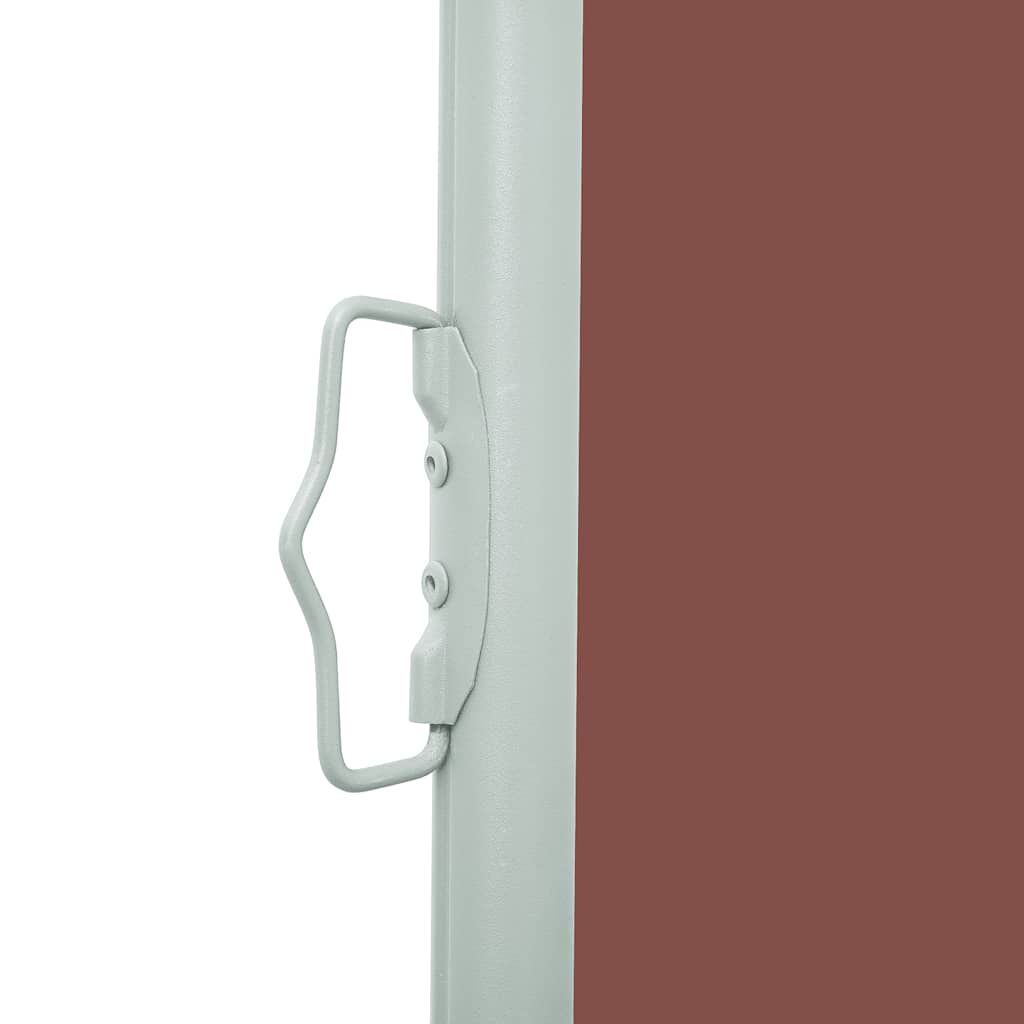 Retractable Side Awning 160 x 500 cm Brown