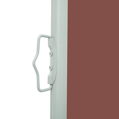 Retractable Side Awning 160 x 500 cm Brown