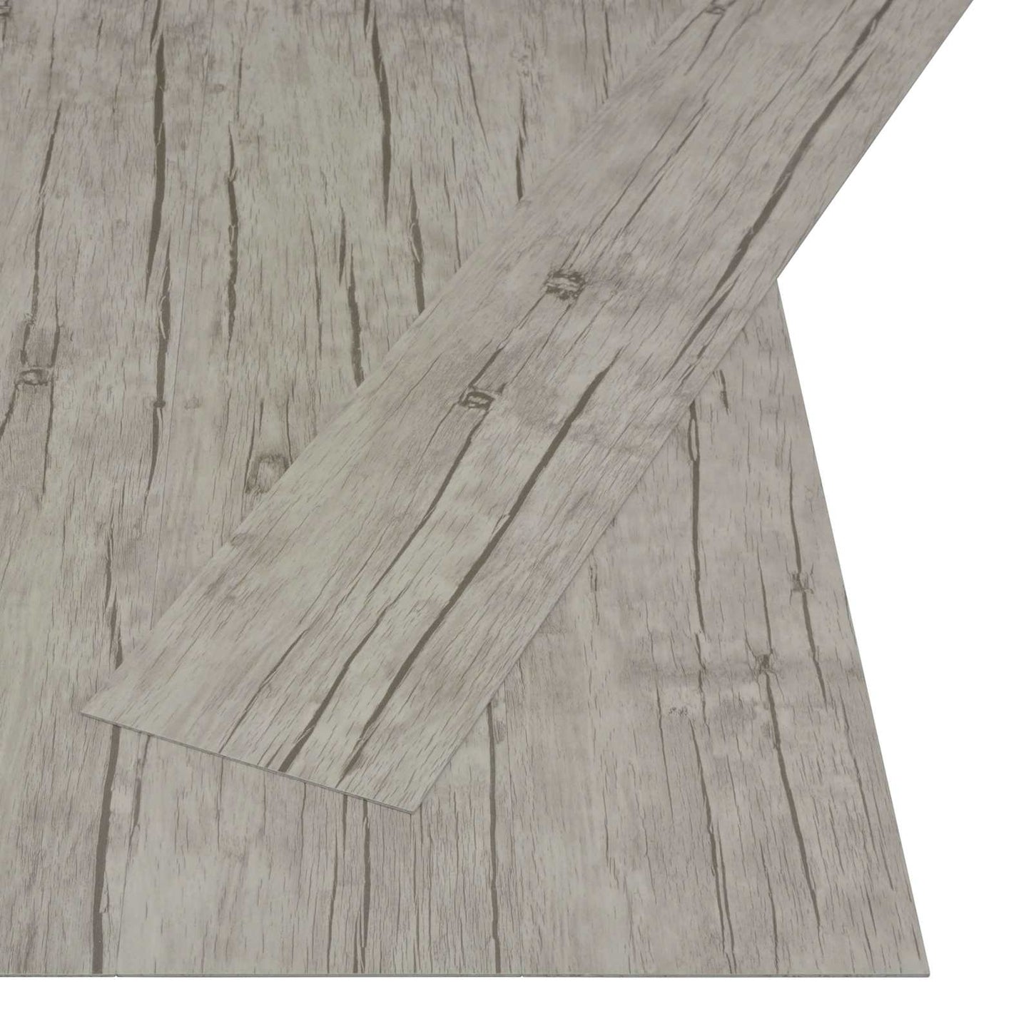 Self-adhesive Flooring Plank 32 pcs Washed Oak 4.46 m² PVC