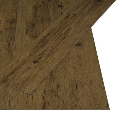 Self-adhesive Flooring Plank 32 pcs Natural Brown 4.46 m² PVC