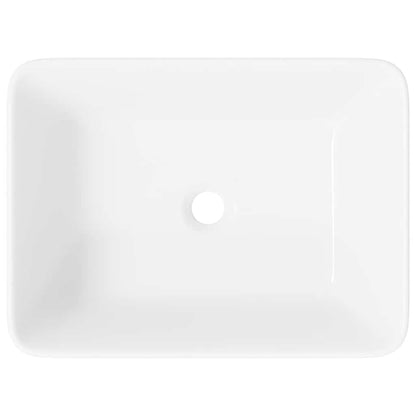 Wash Basin 40x30x13 cm Ceramic White