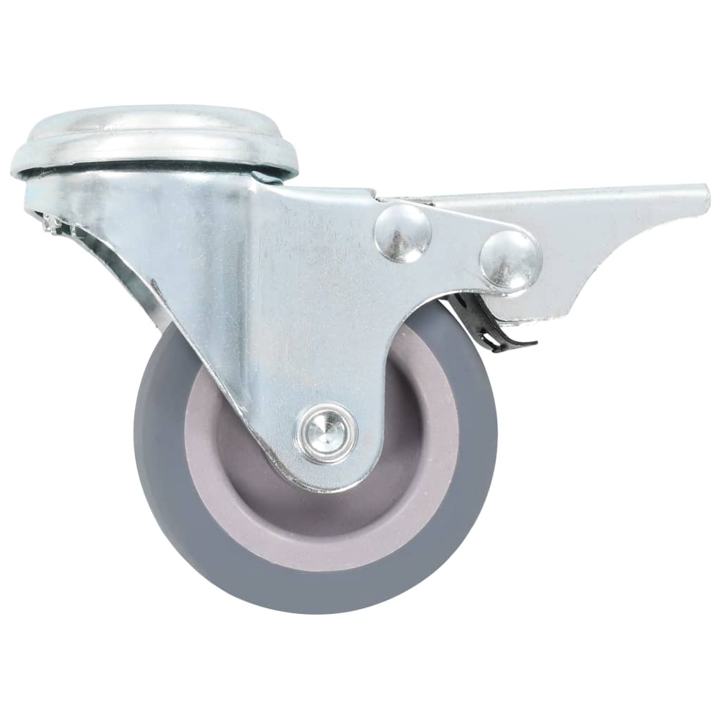 Bolt Hole Swivel Casters 4 pcs 50 mm