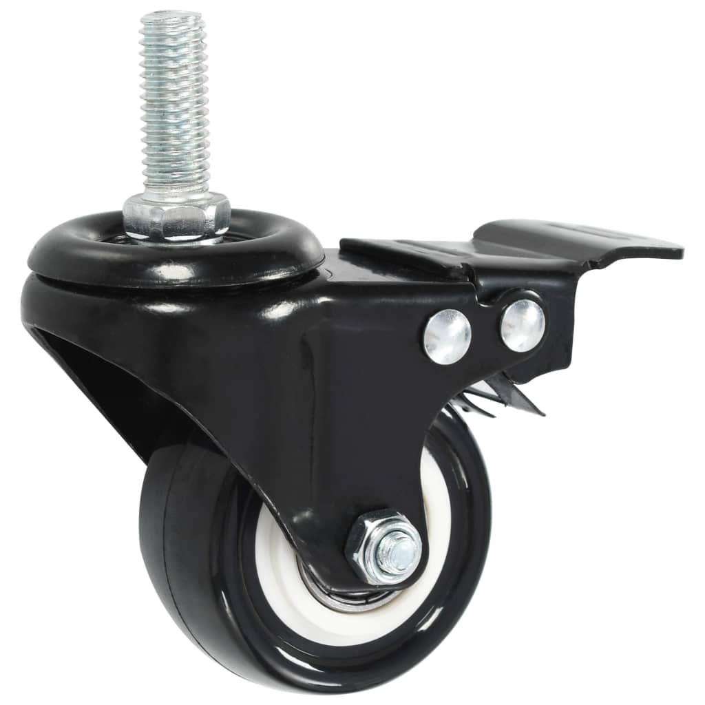 Swivel Casters with Brakes 4 pcs 50 mm