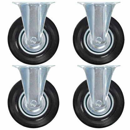 Fixed Casters 4 pcs 125 mm