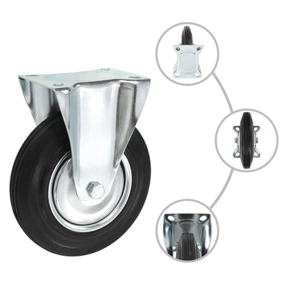 Fixed Casters 4 pcs  200 mm