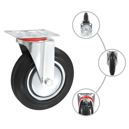 Swivel Casters 4 pcs 200 mm
