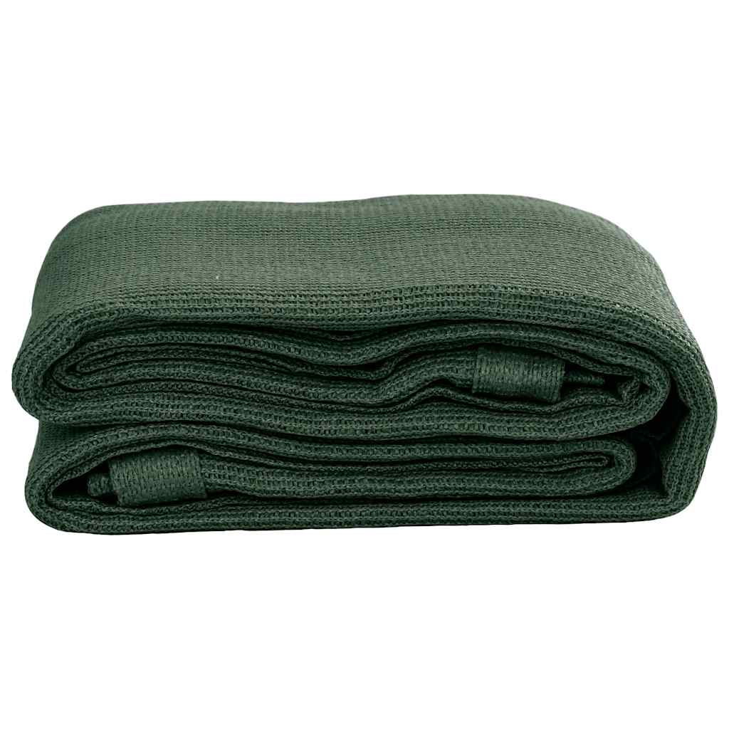 Tent Carpet 250x500 cm HDPE Green