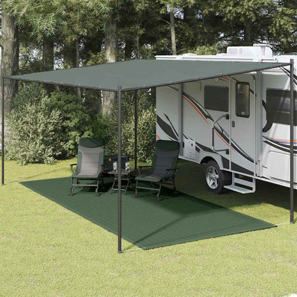 Tent Carpet 250x500 cm HDPE Green