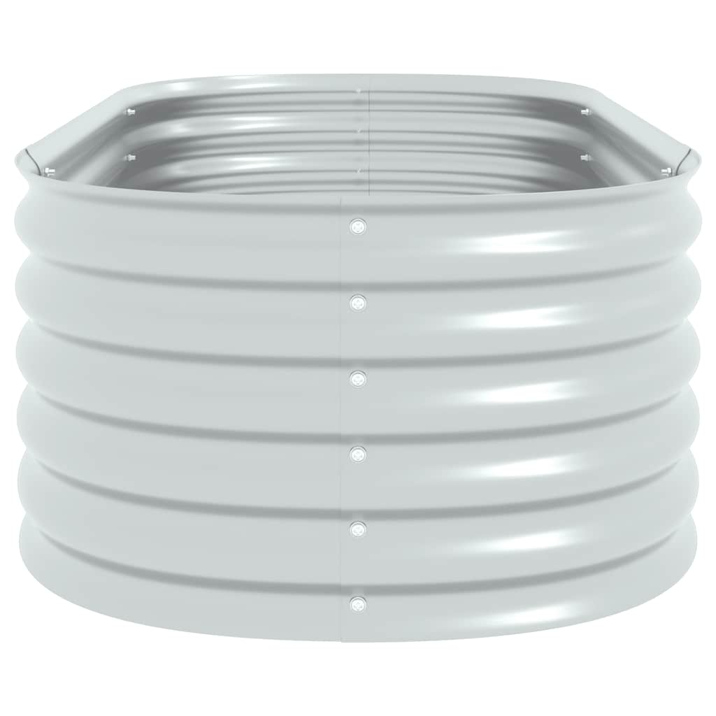 Garden Raised Bed | Silver | Galvanised steel | Large |  Durable