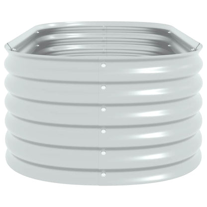 Garden Raised Bed | Silver | Galvanised steel | Large |  Durable