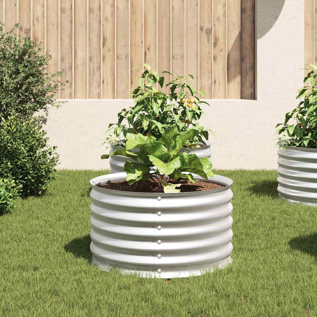 Garden Raised Bed | Silver | Galvanized steel