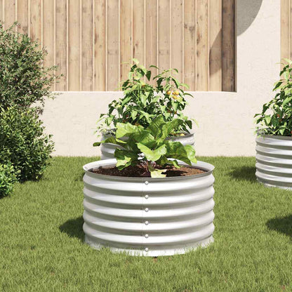 Garden Raised Bed | Silver | Galvanized steel