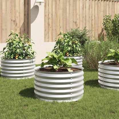 Garden Raised Bed | Silver | Galvanized steel