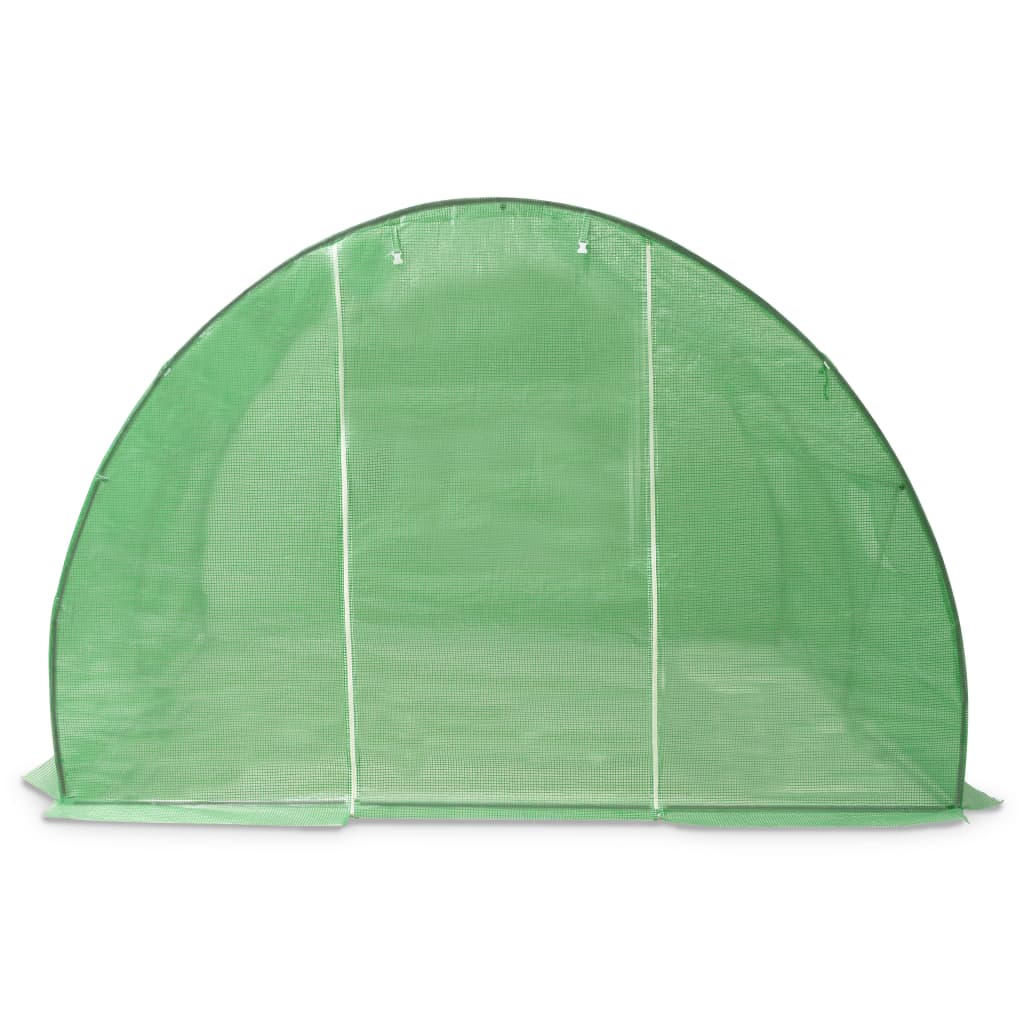 Greenhouse | Green | PE mesh fabric, galvanised steel | Large