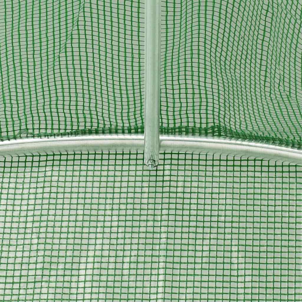 Greenhouse | Green | PE mesh fabric, galvanised steel | Large