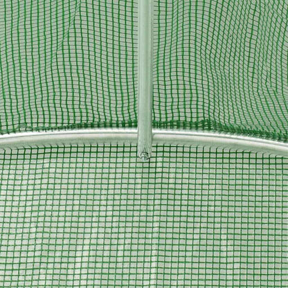 Greenhouse | Green | PE mesh fabric, galvanised steel | Large