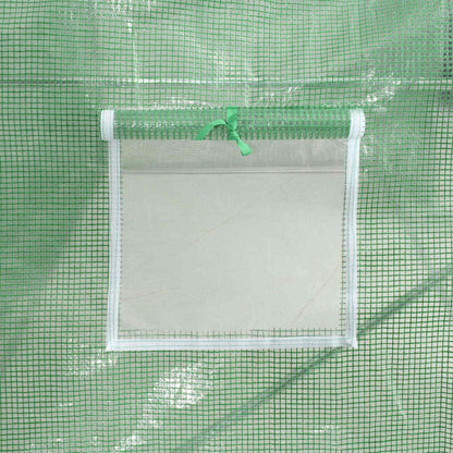 Greenhouse | Green | PE mesh fabric, galvanised steel | Large