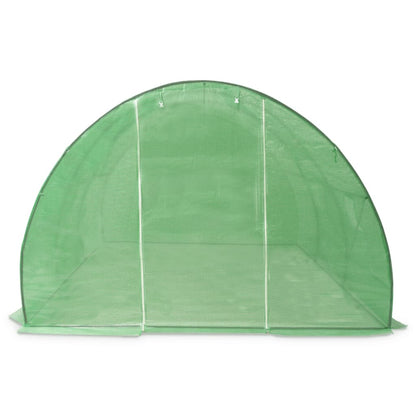 Greenhouse | Green | Polyethylene mesh fabric and galvanised steel