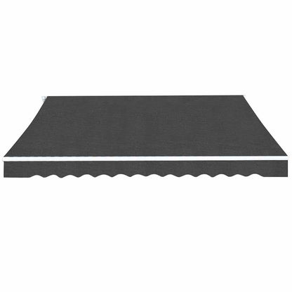 Folding Awning Manual Operated 500 cm Anthracite