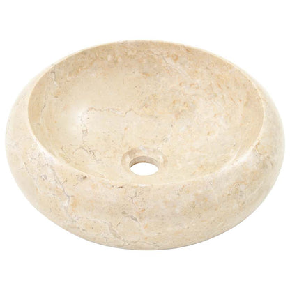 Sink 40x12 cm Marble Cream
