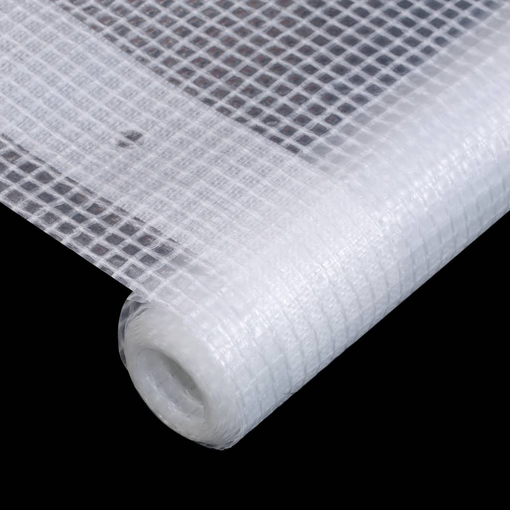 45548 vidaXL Leno Tarpaulin 260 g/m² 2x10 m White