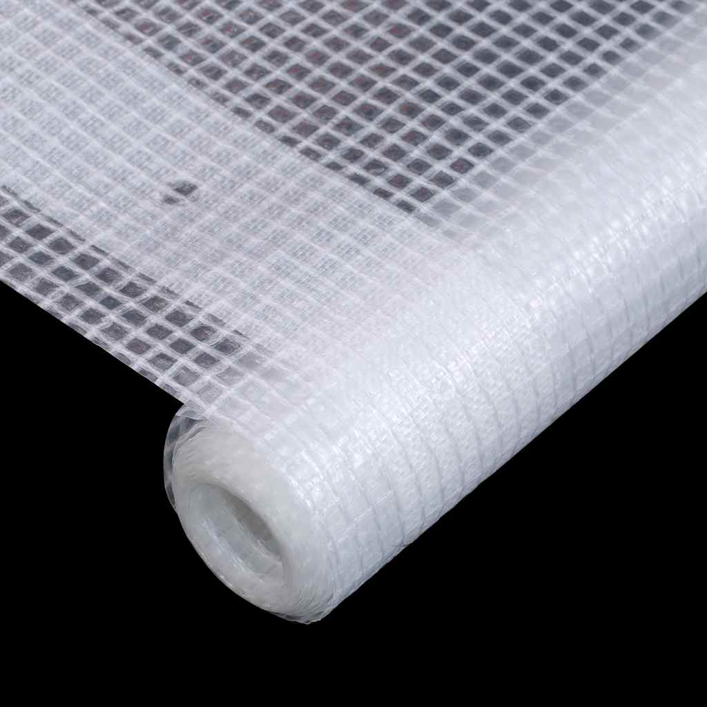 45558 vidaXL Leno Tarpaulin 260 g/m² 3x20 m White