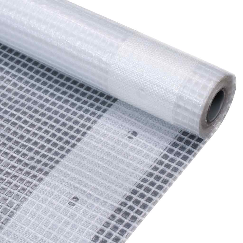 45567 vidaXL Leno Tarpaulin 260 g/m² 4x20 m White