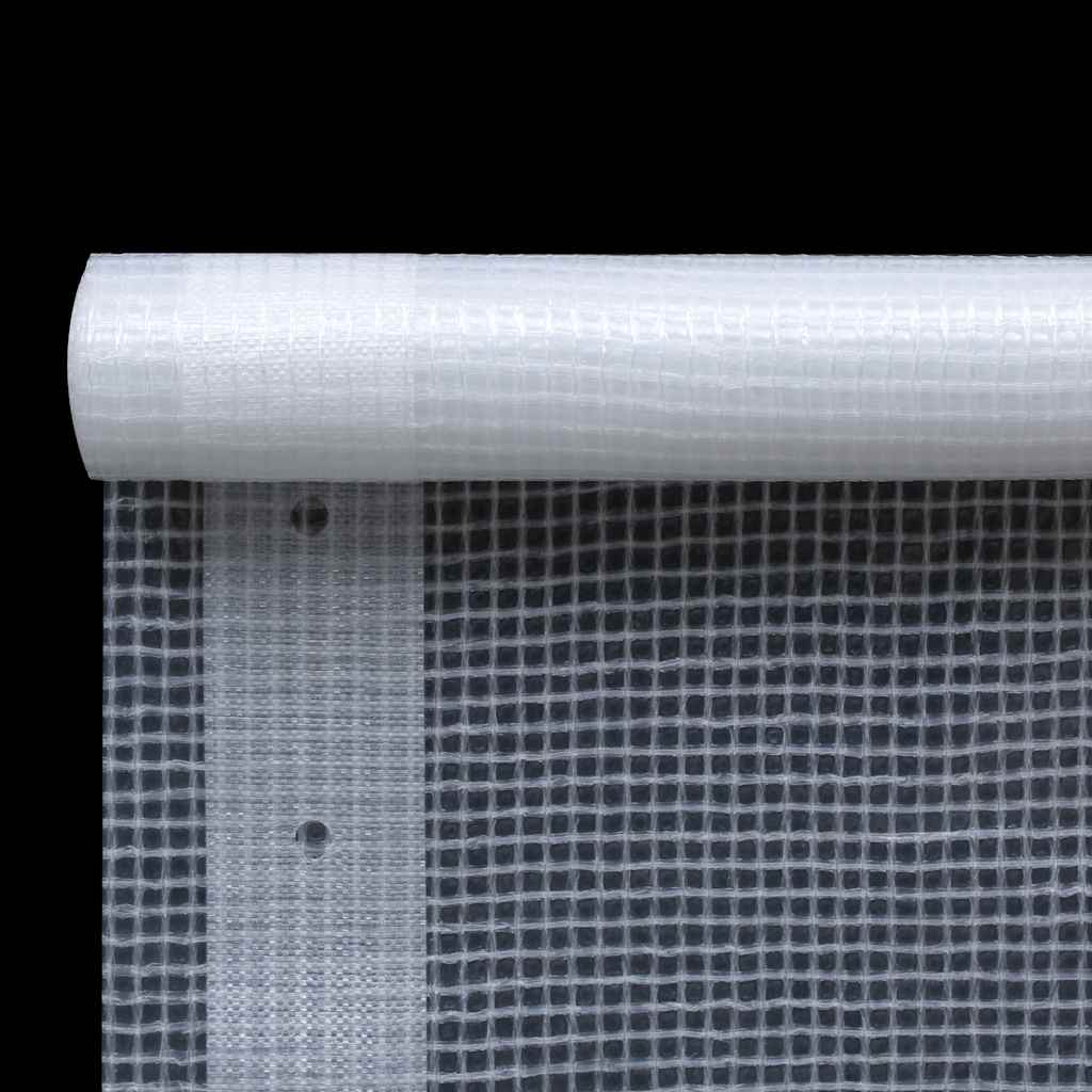 45567 vidaXL Leno Tarpaulin 260 g/m² 4x20 m White