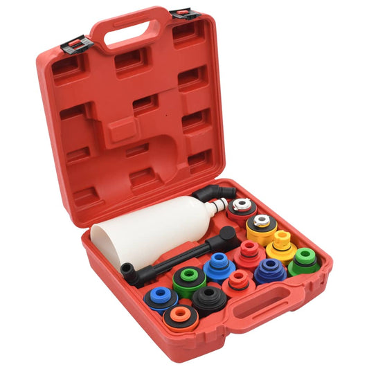 210478 vidaXL 15 Piece Engine Oil Filler Set