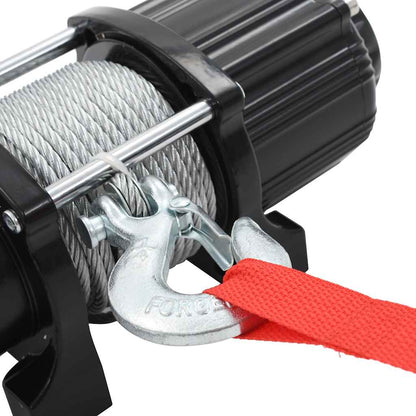 210447 vidaXL Electric Winch 12 V 4500 lbs 2040 kg with Remote Control